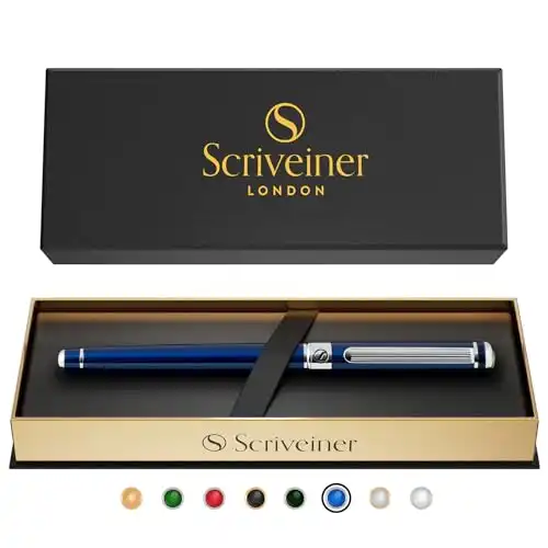 Scriveiner Midnight Blue Rollerball Pen